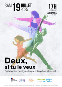 Deux, si tu le veux » est un spectacle de danse qui met en scène un événement festif et fédérateur, à l’image d’un mariage ou d’un anniversaire. Réunis pour l’occasion, les convives y célèbrent l’art d’être ensemble, de se rencontrer et de vivre pleinement le moment présent, le tout dans une performance joyeuse et enivrante. 