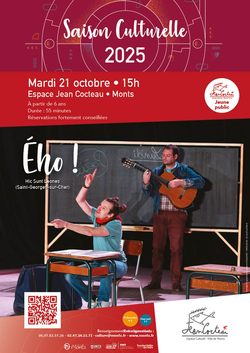 Spectacle Eho! 21 novembre à Monts