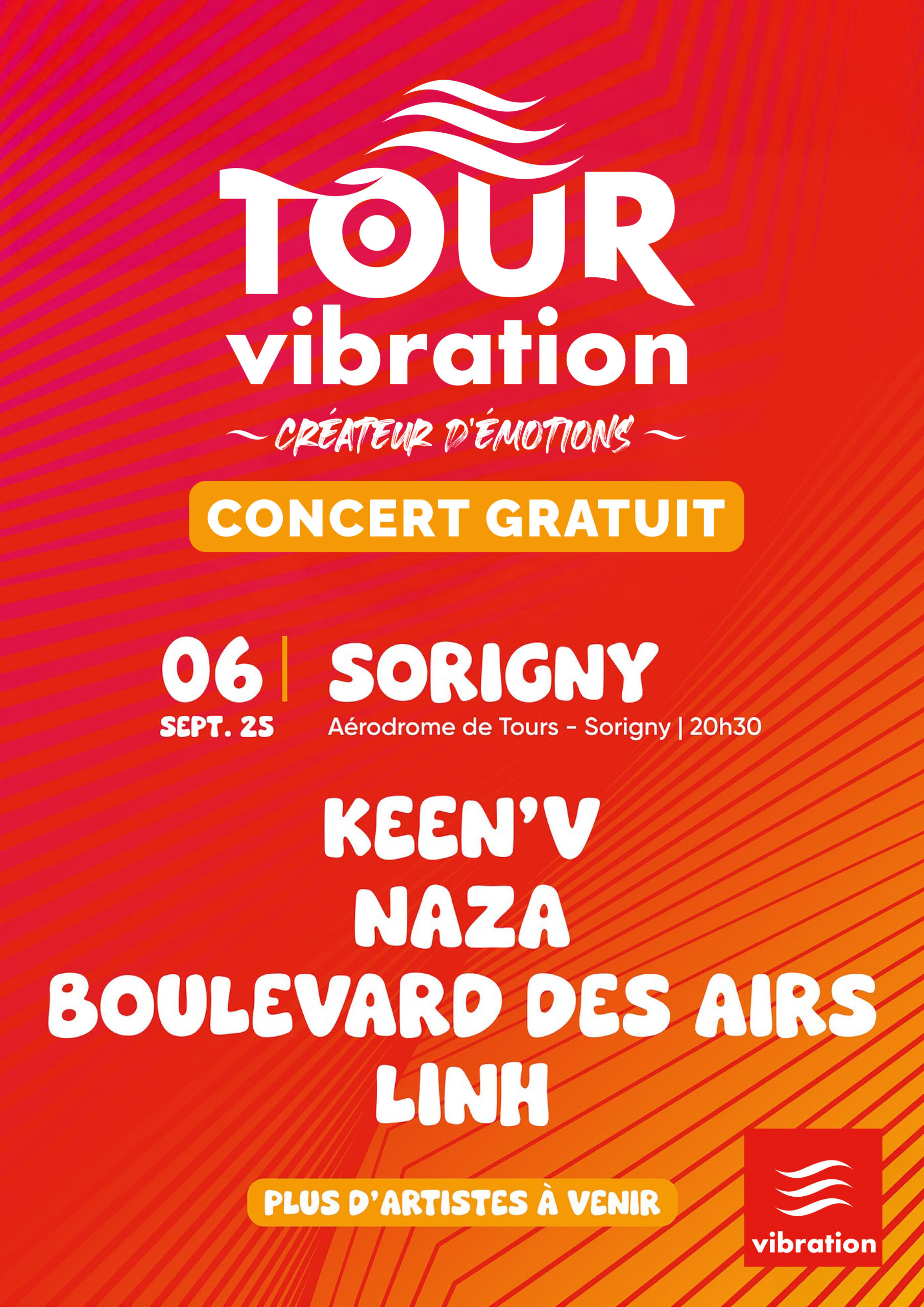 TOUR VIBRATION Concert gratuit
