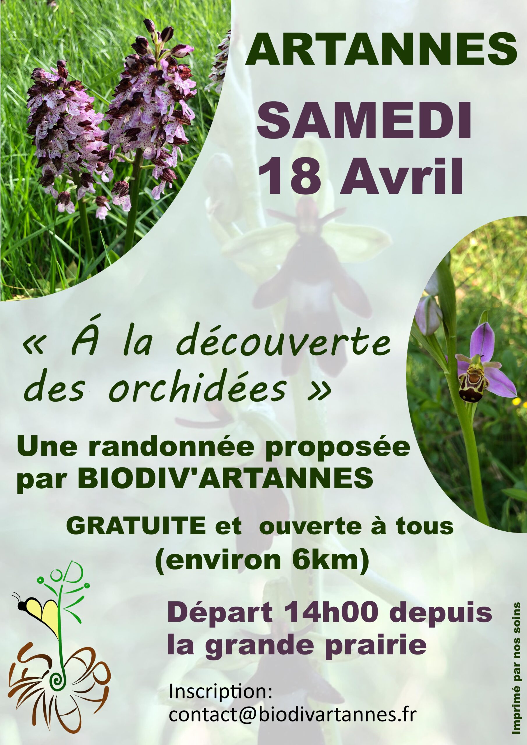 randonnée découverte Orchidées